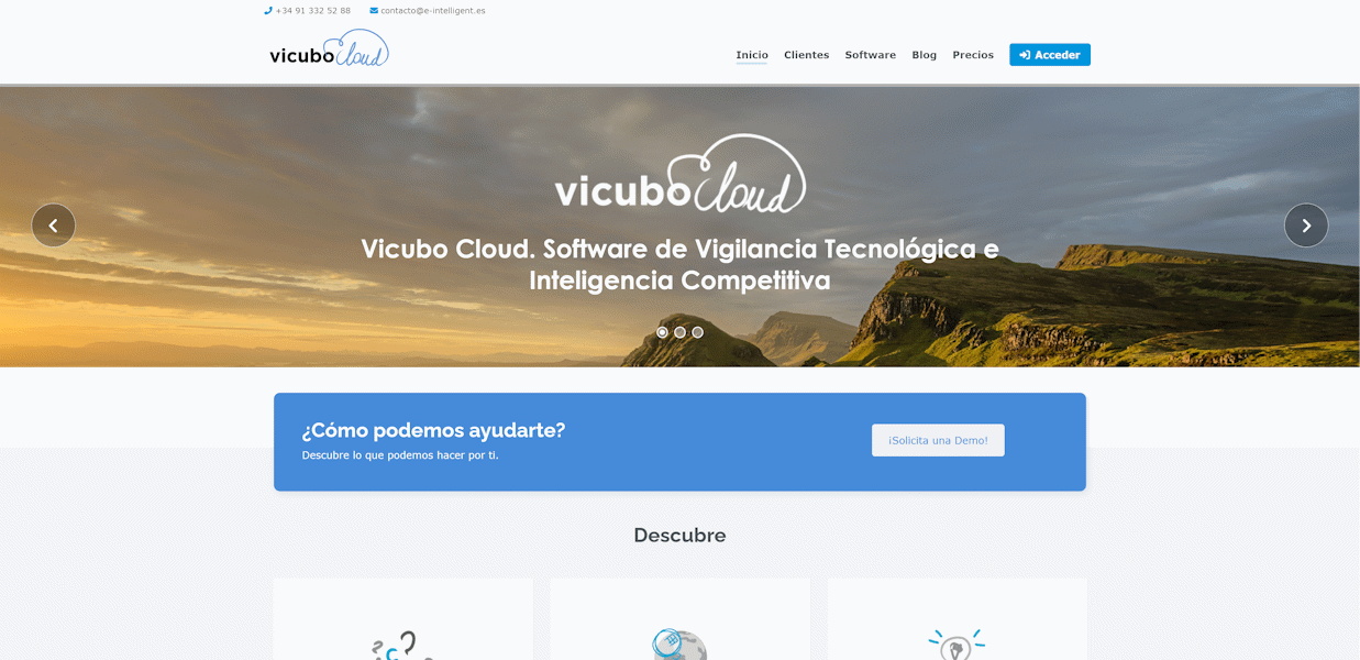 Qué es Vicubo Cloud: software de Vigilancia tecnológica e Inteligencia competitiva