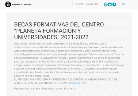 Becas Planeta